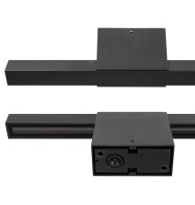 Linera LED 9W 60cm Black Architectural Light Fixture | LVT