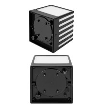 Oprawa architektoniczna Cube-3 GX53 czarna