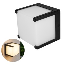 Cube-1 GX53 Architectural Light Fixture, Black | LVT