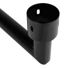 Uchwyt do lampy solarnej latarni czarny