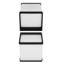 Oprawa architektoniczna Cube-2 GX53 czarna | LVT