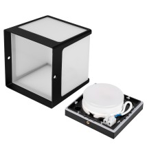 Oprawa architektoniczna Cube-2 GX53 czarna | LVT