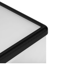 Oprawa architektoniczna Cube-2 GX53 czarna | LVT