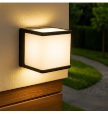 Cube-2 GX53 Architectural Light Fixture, Black | LVT