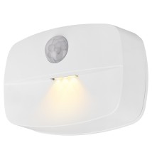 Lampa LED Akumulatorowa Lima PIR biała 3xAAA