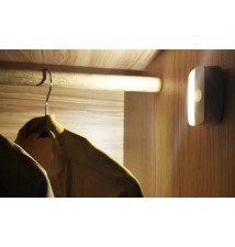 Lampa LED Akumulatorowa Lima PIR biała 3xAAA | LVT