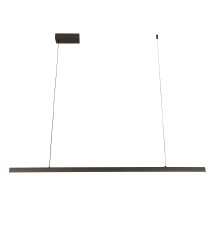 Żyrandol LED linia 27W 120cm 4000K czarny | LVT