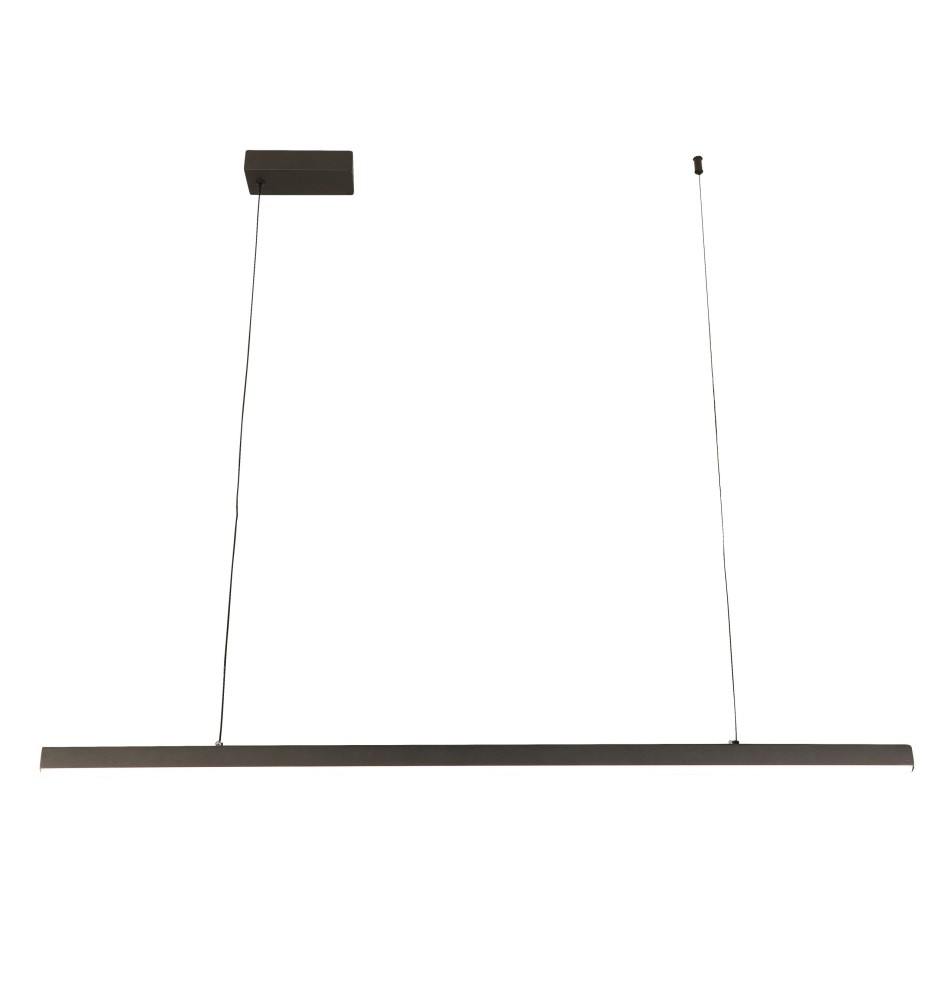 27W 120cm 4000K Black LED Chandelier | LVT