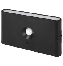 Lampa LED Akumulatorowa Wolf PIR czarna 3CCT