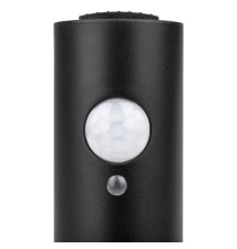 Lampa LED Akumulatorowa Stick PIR czarna magnes