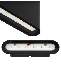 Oprawa architektoniczna Gantio LED 6W czarna | LVT