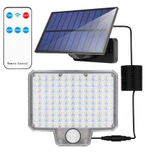 Naświetlacz LED solarny 108xSMD PIR