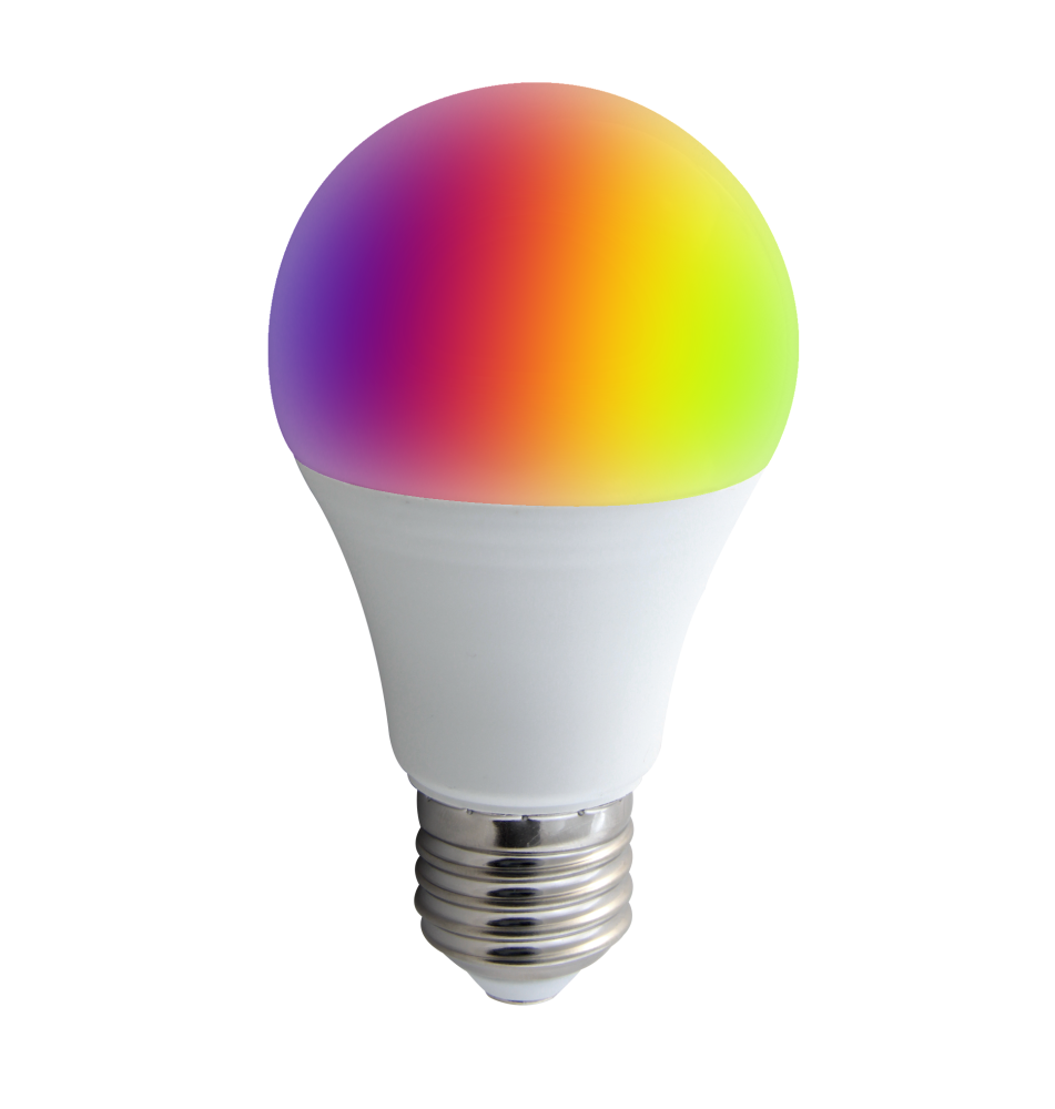 Żarówka LED E27 WIFI A60 RGB+WW/CW 12W TUYA