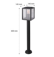 Lampa ogrodowa LED E27 Lidio 60cm stojąca