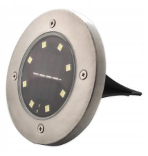 Lampa LED solarna 8xSMD ogrodowa wbijana - 4 szt. | LVT