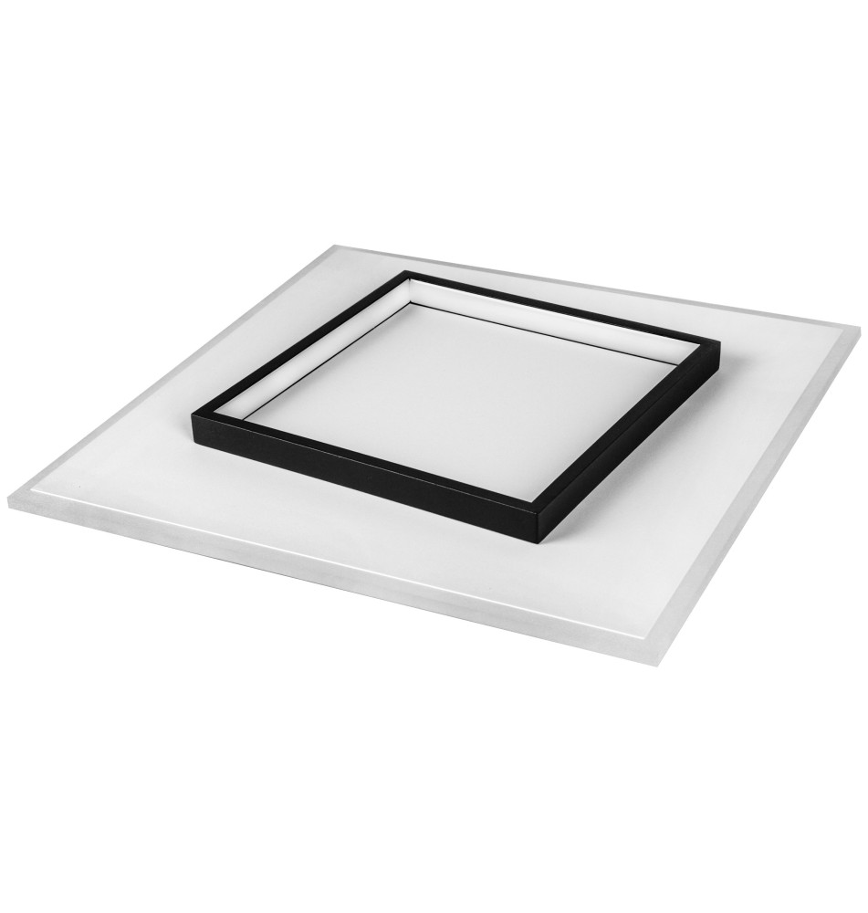 Żyrandol LED 32W 40x40cm 4000K czarny | LVT