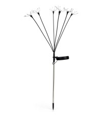 Lampa LED solarna wbijana stokrotki 6xLED 73cm | LVT
