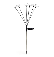 Lampa LED solarna wbijana stokrotki 6xLED 73cm