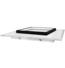 32W LED Chandelier, 40x40 cm, 4000K, Black | LVT