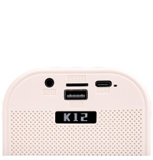 Głośnik Bluetooth przenośny karaoke - 2 mikrofony | LVT