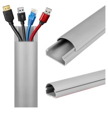 30mm Gray PVC TV/Audio Trim, 65 cm | LVT