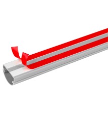 30mm Gray PVC TV/Audio Trim, 65 cm | LVT