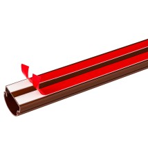 30mm Brown PVC TV Trim, 65 cm | LVT
