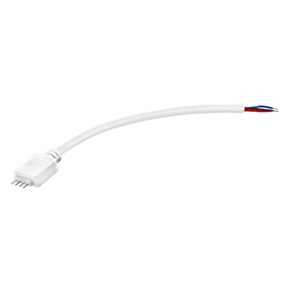10mm LED Strip Connector, 4-Pin Plug | LVT