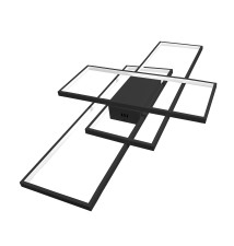 Galaxis Pegaz LED Chandelier 105x50x8 cm, 130 W, Black | LVT