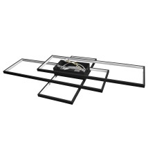 Galaxis Pegaz LED Chandelier 105x50x8 cm, 130 W, Black | LVT