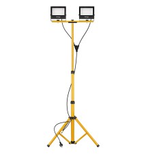 Tiga2 SMD LED Floodlight Kit with Tripod, 2x50W, 4500 | LVT