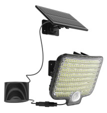 Naświetlacz LED solarny IP44 120xSMD PIR