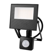 Naświetlacz LED SMD Mola 20W 4500K Czarny PIR | LVT