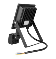 Mola 30W 4500K Black PIR SMD LED Floodlight | LVT