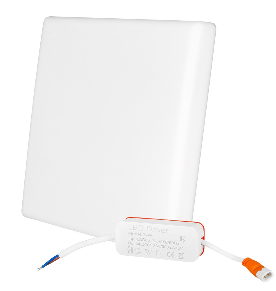 Ramzes 24W Square LED Panel, 4000K. | LVT