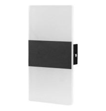 Plaxio 5W 4000K Black LED Wall Sconce. | LVT