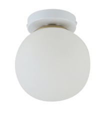 Kinkiet E27 LED Bali-15 15cm x1 biały+złoty | LVT
