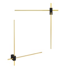 Kinkiet ścienny LED Como 12W 2x60cm | LVT
