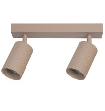 Lucerno Adjustable GU10 LED Wall Sconce, 2-Pack, Beige | LVT