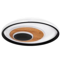 Żyrandol LED 29W 40cm 4000K czarny | LVT