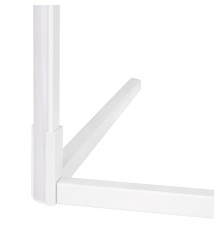 RGBCCT 9W 140cm White LED Corner Floor Lamp. | LVT