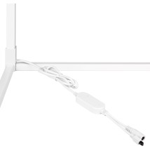 RGBCCT 9W 140cm White LED Corner Floor Lamp. | LVT