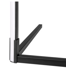 RGBCCT 9W 140cm Black LED Corner Floor Lamp | LVT
