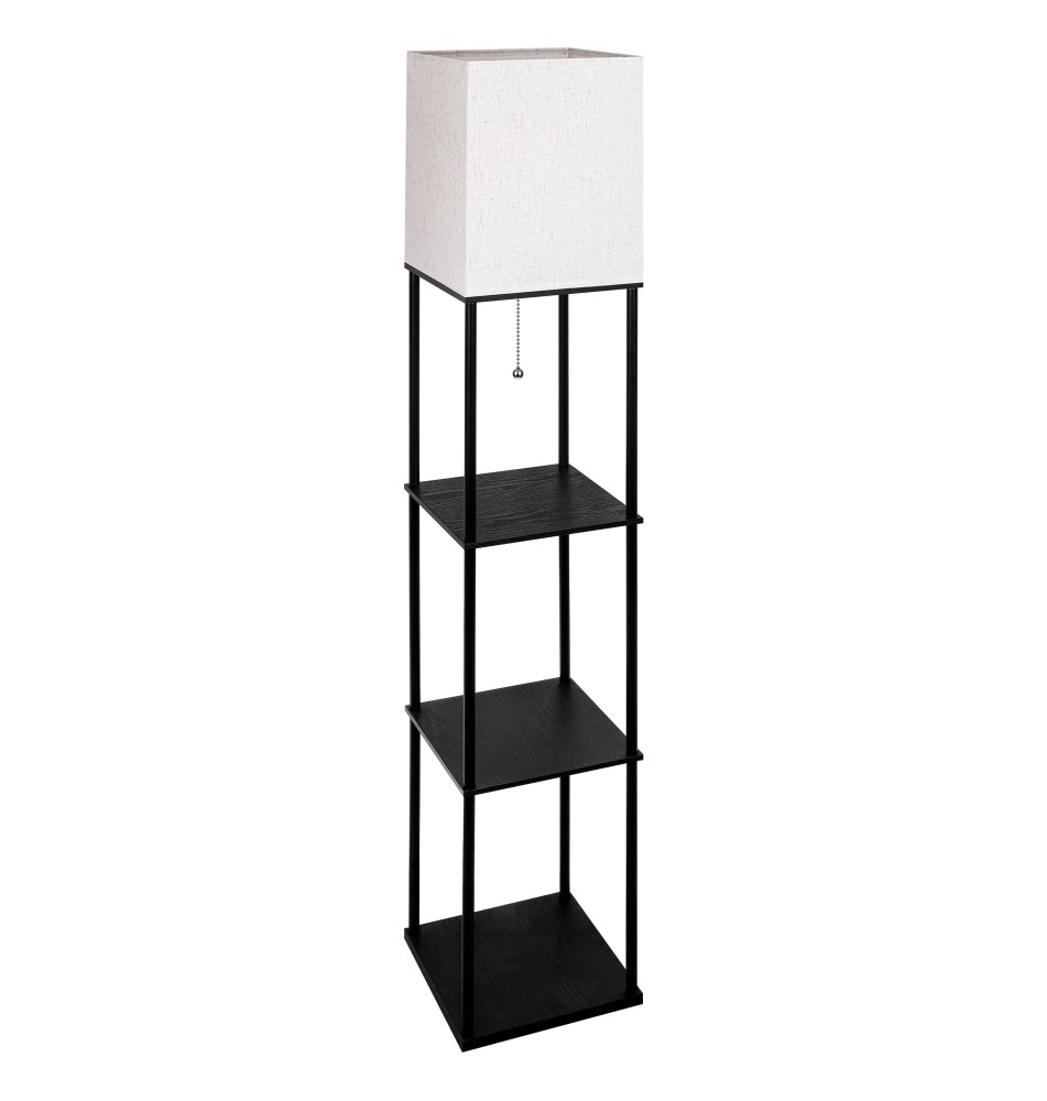 Ganto 2 Floor Lamp, 1xE27, 160 cm, Black | LVT