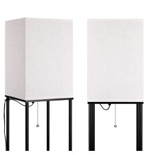 Ganto 2 Floor Lamp, 1xE27, 160 cm, Black | LVT