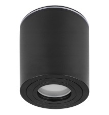 Oprawa natynkowa IP54 GU10 okrągła 90x95 czarna | LVT