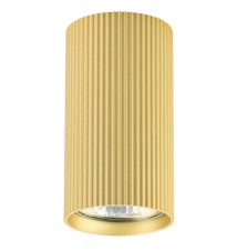 Lucerno Round Gold GU10 Surface-Mounted Light Fixture | LVT