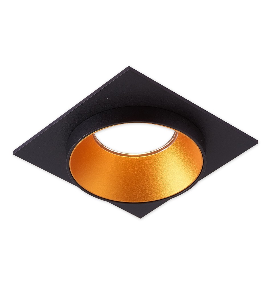 Taris Gold Double Black Halogen Light Fixture. | LVT