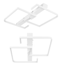 Moris LED Chandelier 62x50x6 cm, 29 W, White, 3CCT DIP | LVT