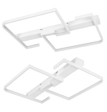 Moris LED Chandelier 62x50x6 cm, 29 W, White, 3CCT DIP | LVT